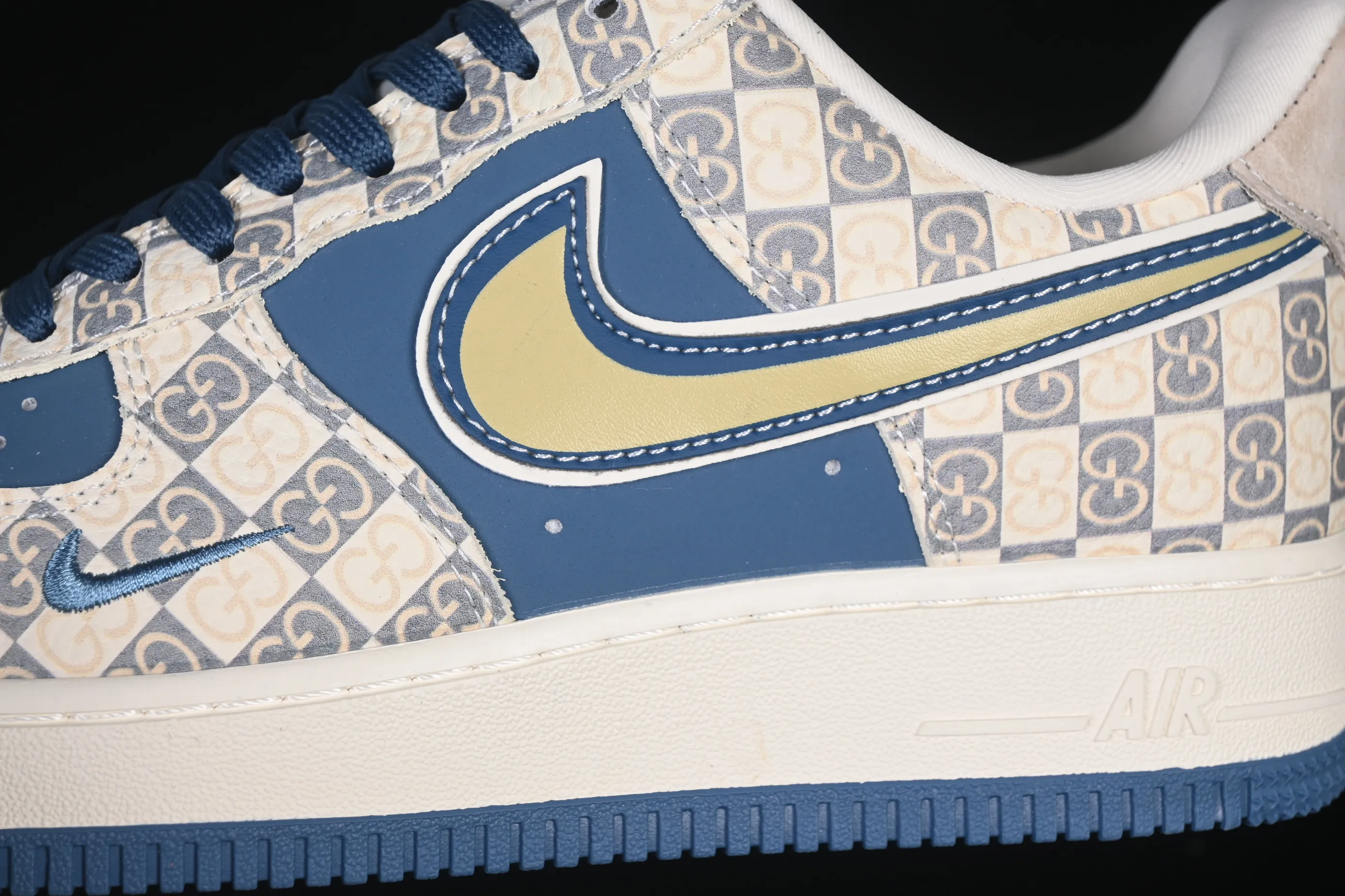 All Categories Nk Air Force 1 Air Force Series Nk Air Force 1 Low Air Force Low Nike Air Force 1'07 Low Joint Off-White Blue Air Force 1 Low-top Casual Shoes XL1979-127